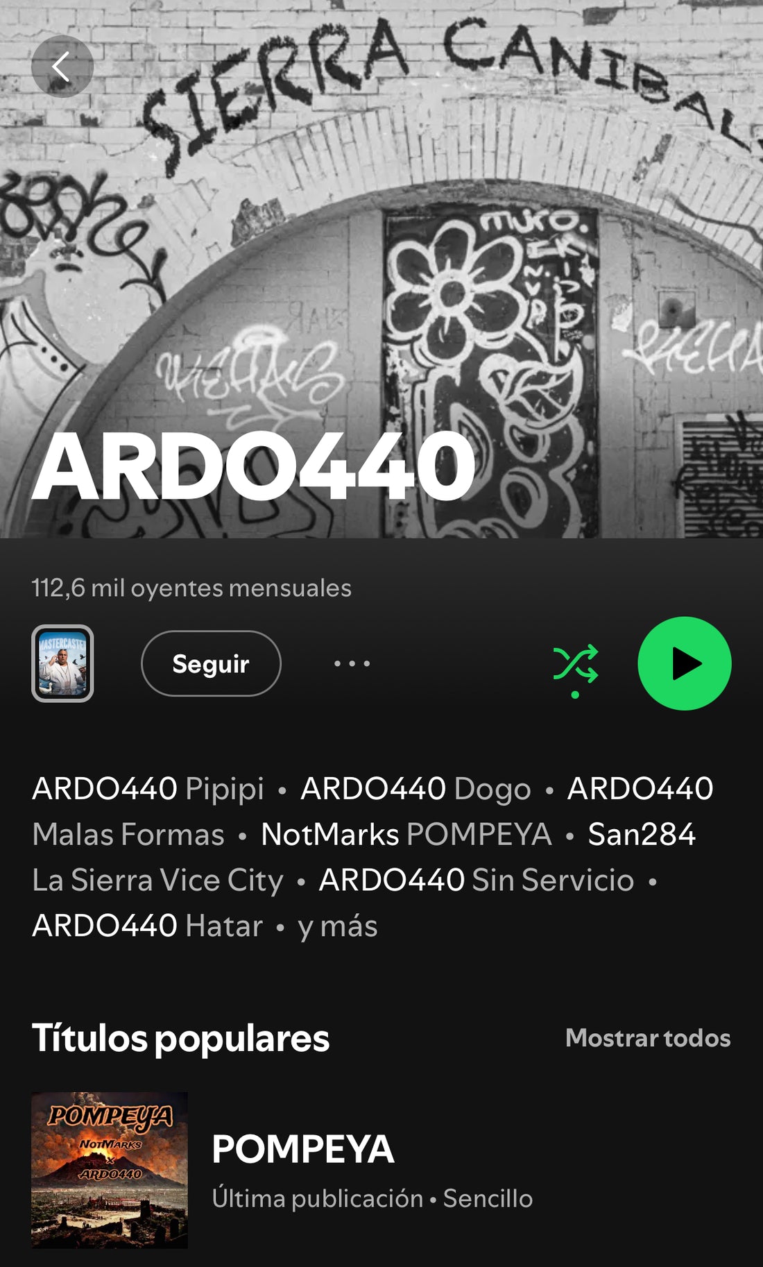 ARDO 440 celebra los MAS DE 100.000 oyentes y rompe récords con su colaboración en el disco del año de Midas Alonso