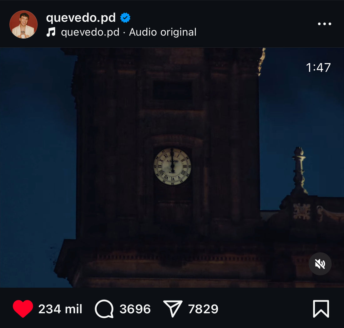 Quevedo anuncia un directo en Instagram tras el éxito de su nuevo tema "Duro"