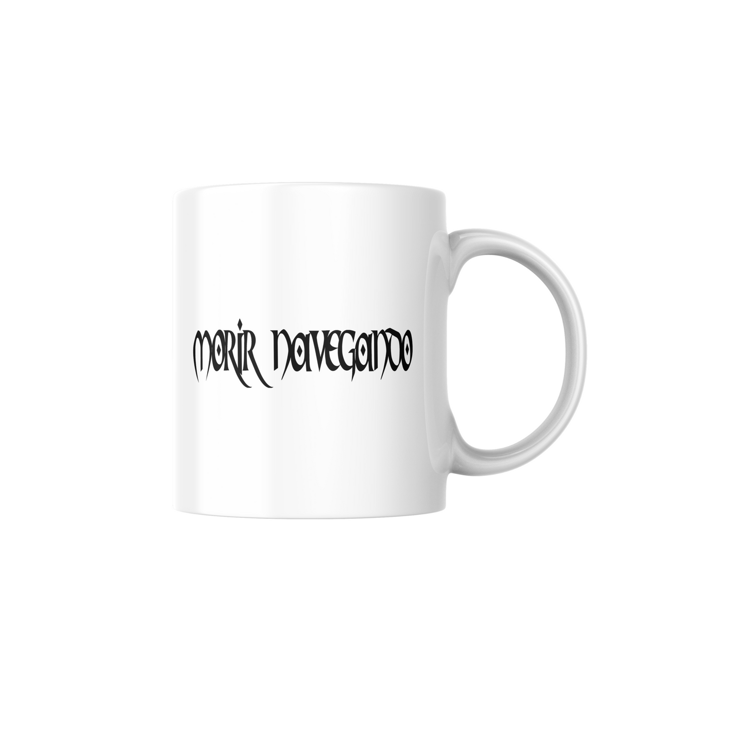 TAZA "MORIR NAVEGANDO"